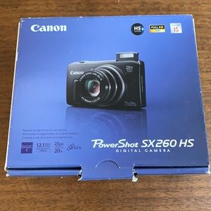 Canon PowerShot sx260 hs digital camera